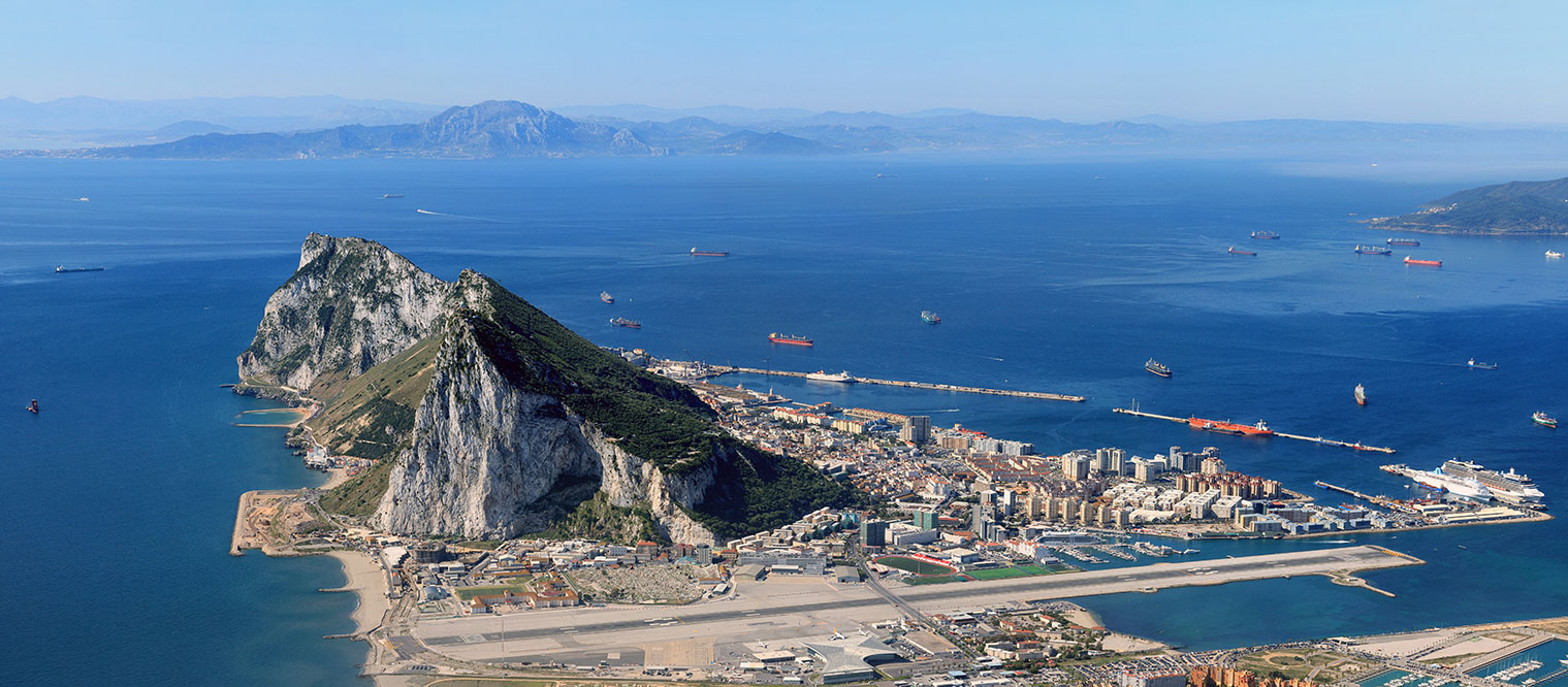 A Rocha, em Gibraltar, local do Prova Vertical